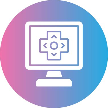 seo modern simgesinin vektör illüstrasyonu