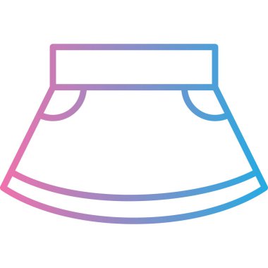 giysi simgesi, vektör illüstrasyonu