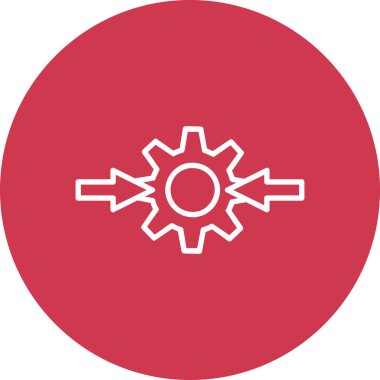 Simge vektör illüstrasyonu ayarlanıyor