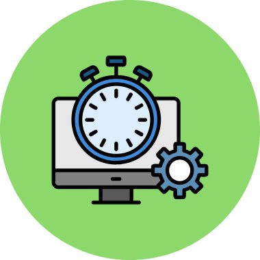 seo modern simgesinin vektör illüstrasyonu