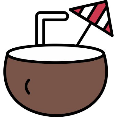 cocktail vector icon design