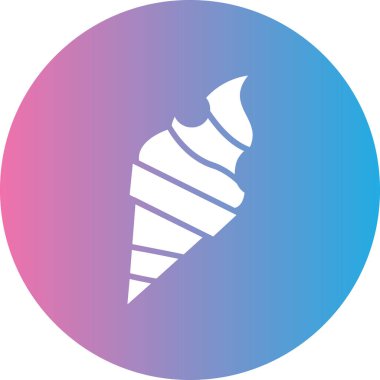 Koni simge vektör çizim