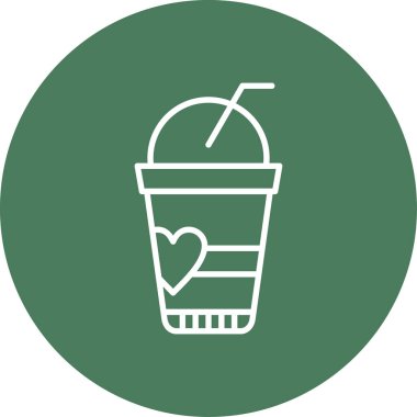 Kahve fincanı simgesinin vektör çizimi