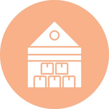 dükkan simgesi vektör illüstrasyonu