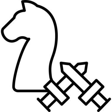 Yarış atı simgesi