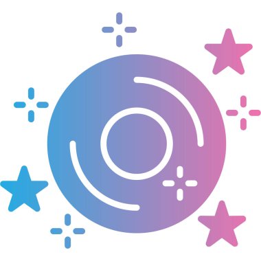 Modern bir simgenin vektör illüstrasyonu