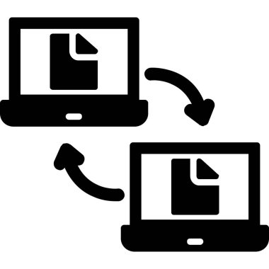 veri depolama vektör çizgisi simgesi