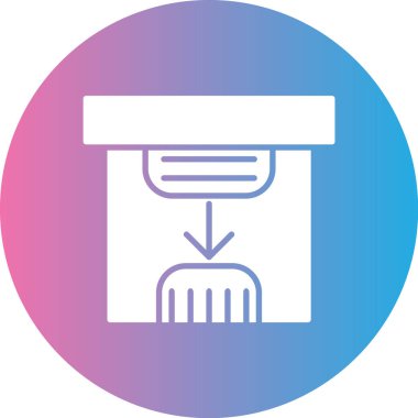 Modern simgenin vektör illüstrasyonu