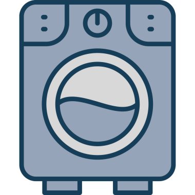 elektrik çamaşır makinesi simgesi