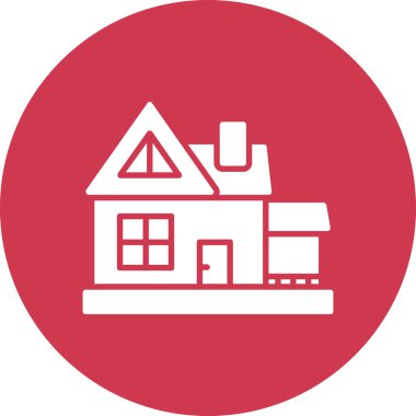 ev simgesi vektör illüstrasyonu