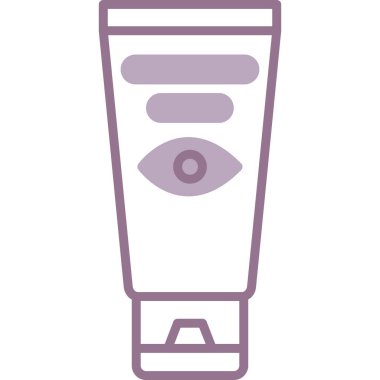 Güzellik ve moda simgelerinin vektör çizimi