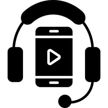 Akıllı telefon. Web simgesi basit tasarım