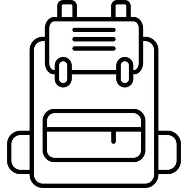 Araba motoru simgesi, vektör illüstrasyonu