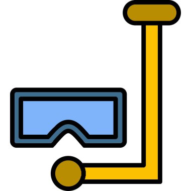 Bayrak. Web simgesi basit illüstrasyon