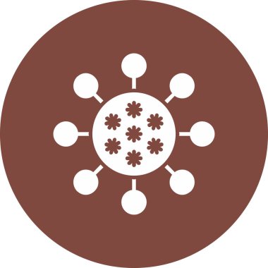 İş ve finans simgesinin vektör illüstrasyonu