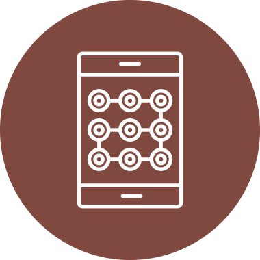 cep telefonu simgesi vektör çizimi