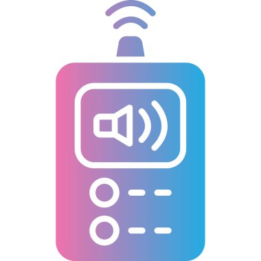 Modern simgenin vektör illüstrasyonu