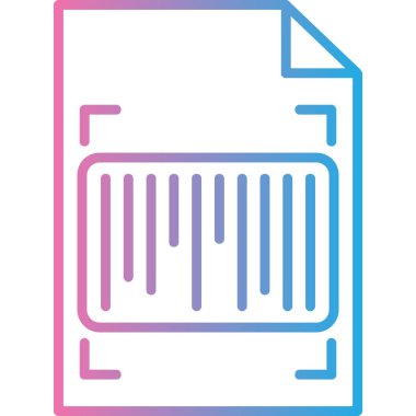 Dosya. Web simgesi basit illüstrasyon