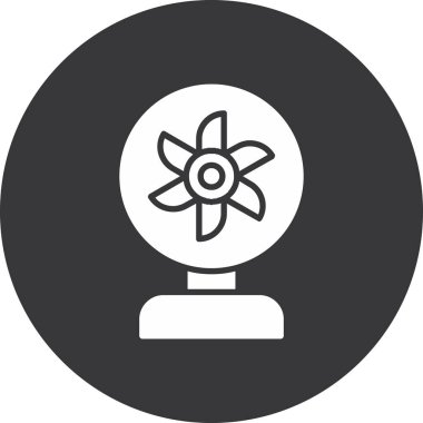 çiçek simgesi vektör illüstrasyonu