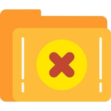 İptal et. Web simgesi basit illüstrasyon