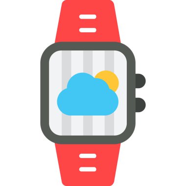 Bulut saati. Basit resimleme