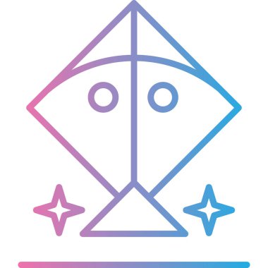 Basit bir ikon. sihirli illüstrasyon