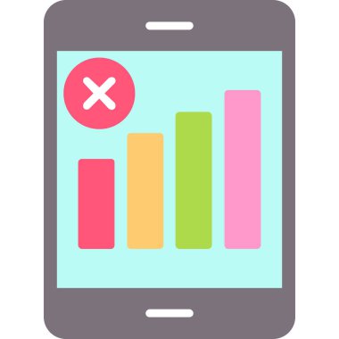 Akıllı telefon. Web simgesi basit tasarım