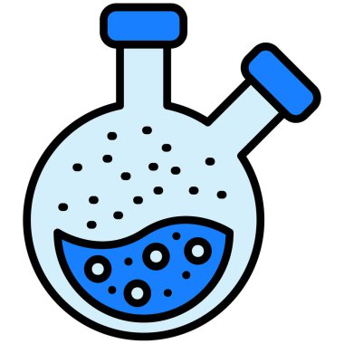 Kimyasal şişe. Basit tasarım