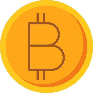 Bitcoin kripto para birimi simgesi