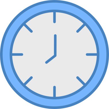 vektör saat resimleme