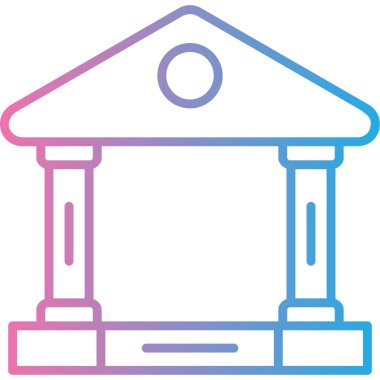 Modern eğitim ikonunun vektör illüstrasyonu