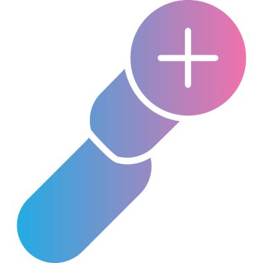 Tıbbi bir simgenin vektör illüstrasyonu