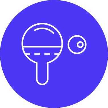 Modern bir simge tasarımının vektör illüstrasyonu