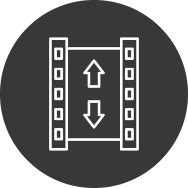 kapı simgesi vektör illüstrasyonu