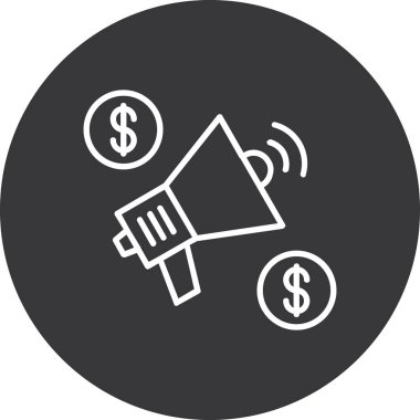 seo modern simgesinin vektör illüstrasyonu