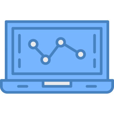 analitik düz simge vektörü