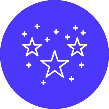 yıldız simgesi, vektör çizimi