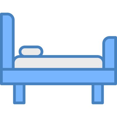 Kanepe. Web simgesi basit illüstrasyon