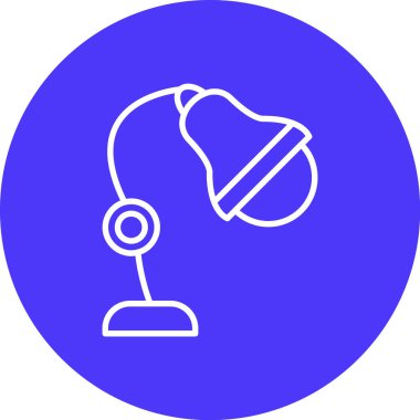 Lamba. Web simgesi basit illüstrasyon