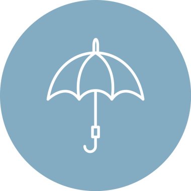 şemsiye web simgesi basit tasarım