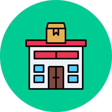 simge vektör illüstrasyonunu sakla