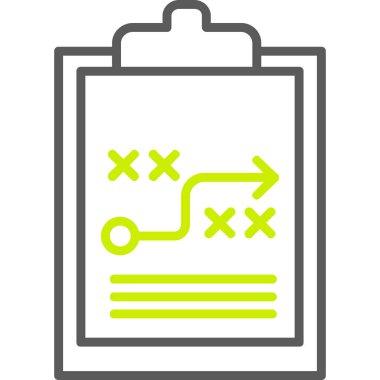 Belge. Web simgesi basit illüstrasyon