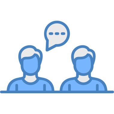 İş ve finans simgesinin vektör illüstrasyonu