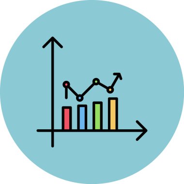 İş simgesinin vektör illüstrasyonu