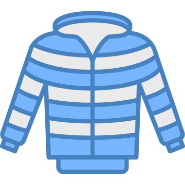 Ceket simge vektör çizim