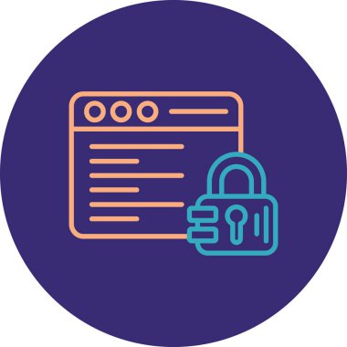 seo modern simgesinin vektör illüstrasyonu