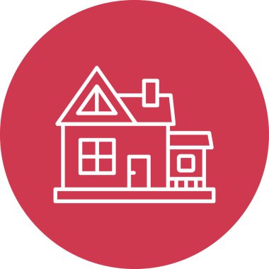 ev simgesi vektör illüstrasyonu