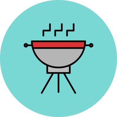 Tencerenin vektör illüstrasyonu