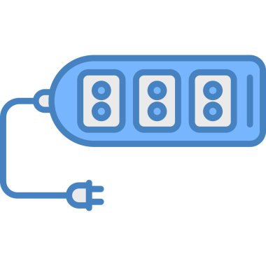 Şarj oluyor. Web simgesi basit illüstrasyon