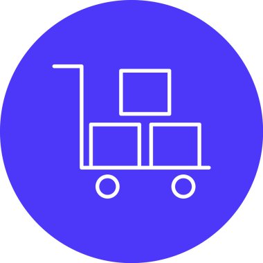 Sepet simgesi, illüstrasyon, beyaz arkaplan üzerindeki vektör